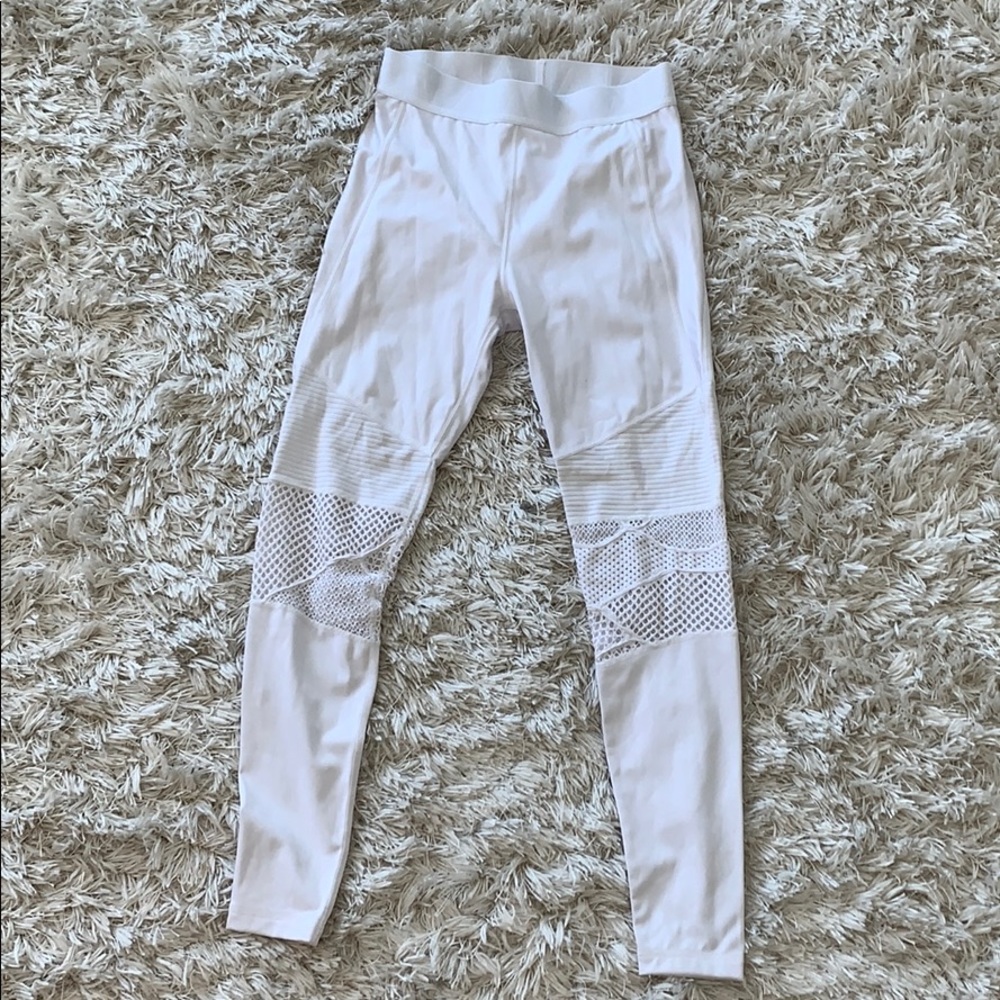 Alala white leggings from Bandier